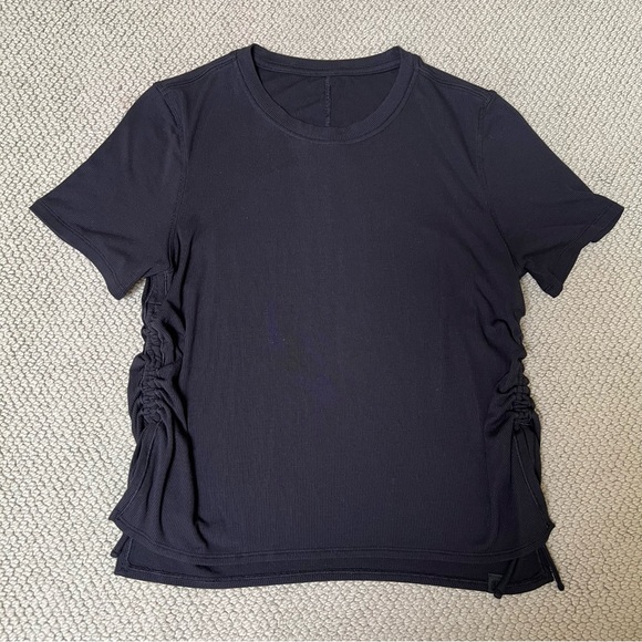 Lululemon Side Cinch Ribbed T-Shirt - Picture 2 of 7